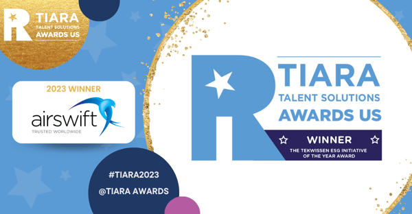 Airswift awarded TekWissen ESG Initiative of the Year Award