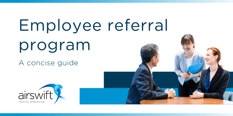 What is an employee referral program?