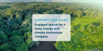 Engaged Search for a clean energy and climate technology company