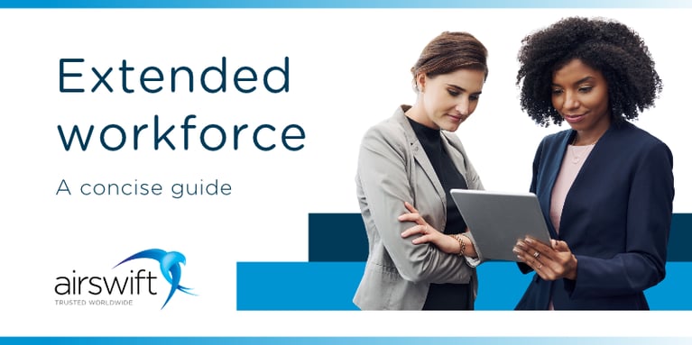 What is an extended workforce?