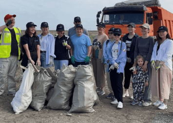 KZ Litter pick-up